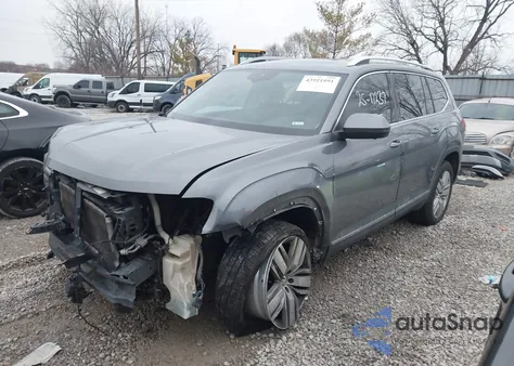 2019 Volkswagen Atlas 3.6L V6 Sel Premium из США, поврежденный, VIN 1V2NR2CA2KC553468